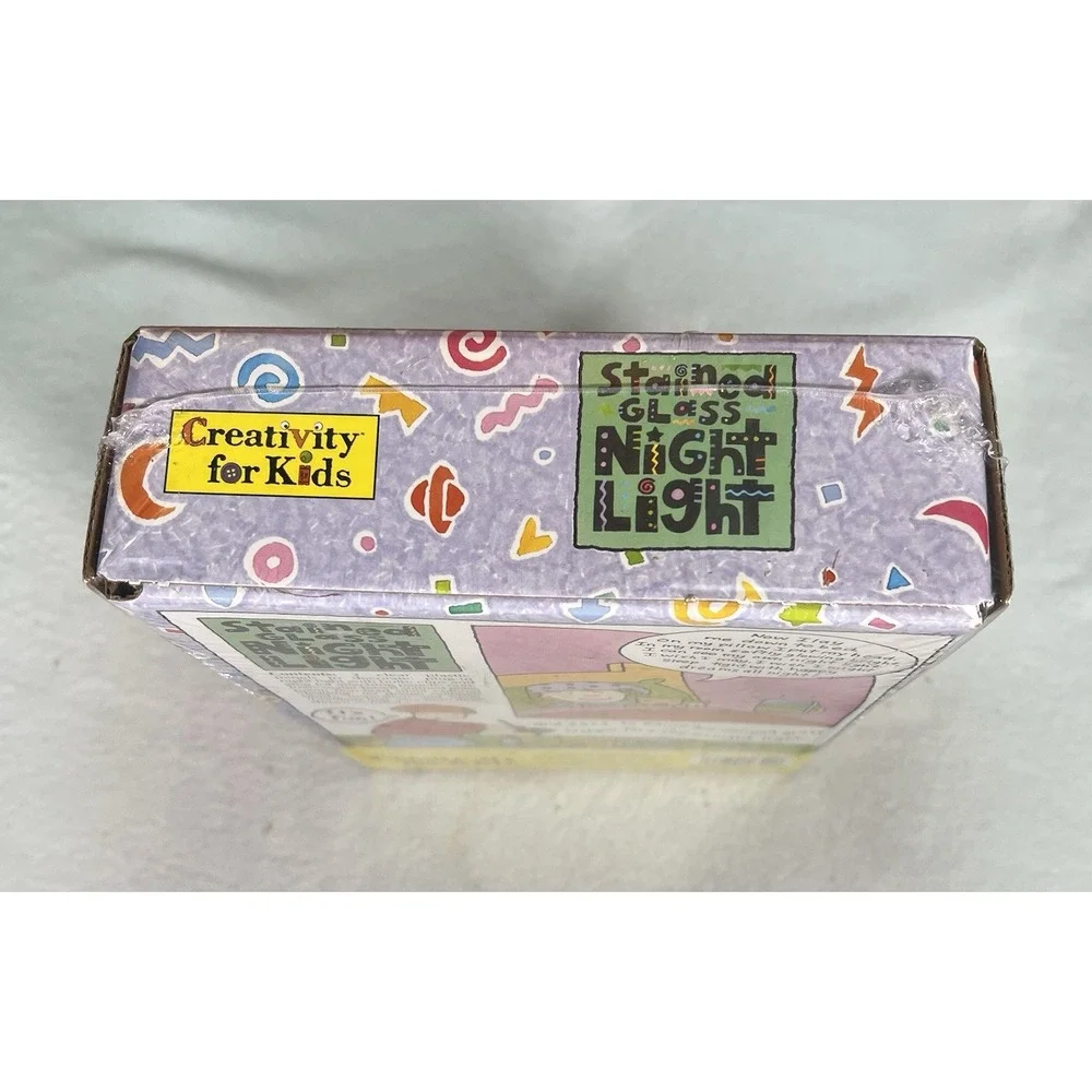 Creativity For‎ Kids Stained Glass Night Light Sealed NEW in box